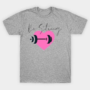 Strong Women Workout Motivation T-Shirt